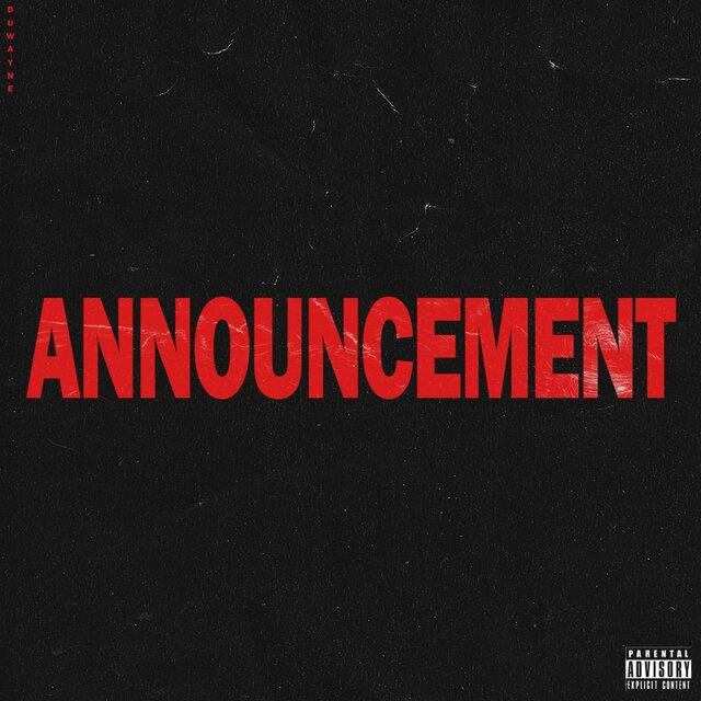 ANNOUNCEMENT