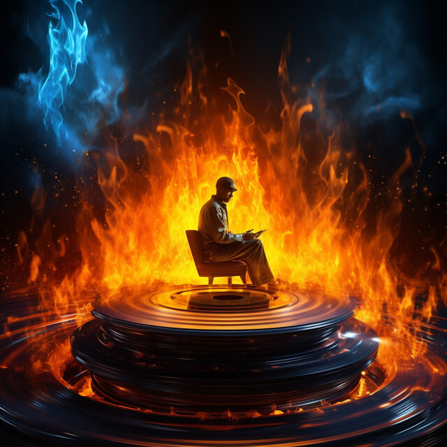 Binaural Warmth: Fire Relaxation Tunes