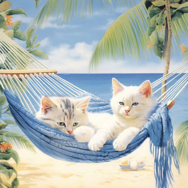 Purrfect Relaxation: Calming Binaural Water Soundscapes for Cat Comfort and Peace