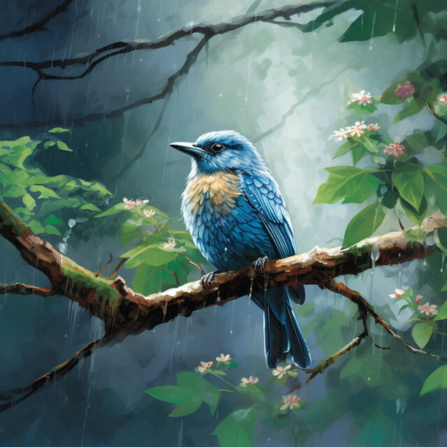 Feathered Harmonies: Birdsong in Nature