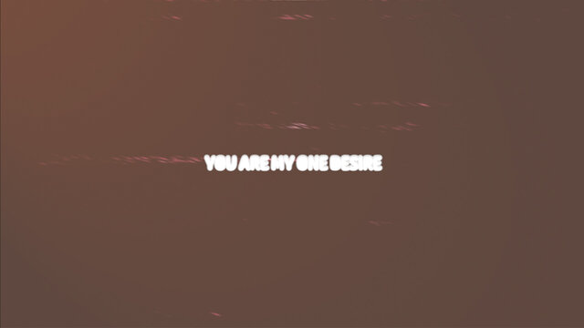 One Desire (Lyric Video)
