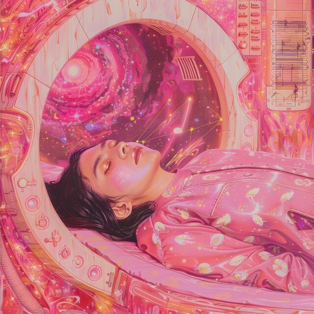 Sueño Rosado: Laberinto Etéreo con Ruido Rosa