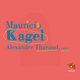 Cover art for album Kagel by Alexandre Tharaud