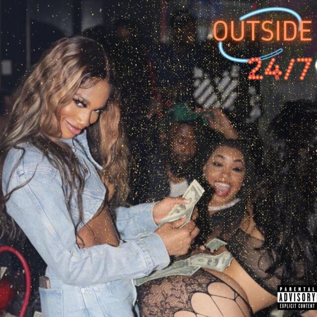 Outside
