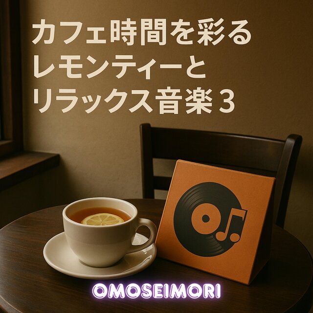 カフェ時間を彩るレモンティーとリラックス音楽３