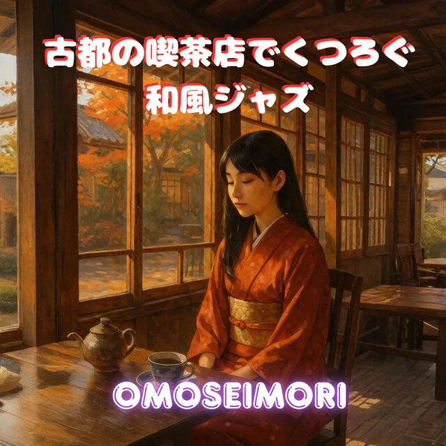 古都の喫茶店でくつろぐ和風ジャズ