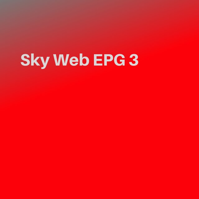 Sky Web EPG 3