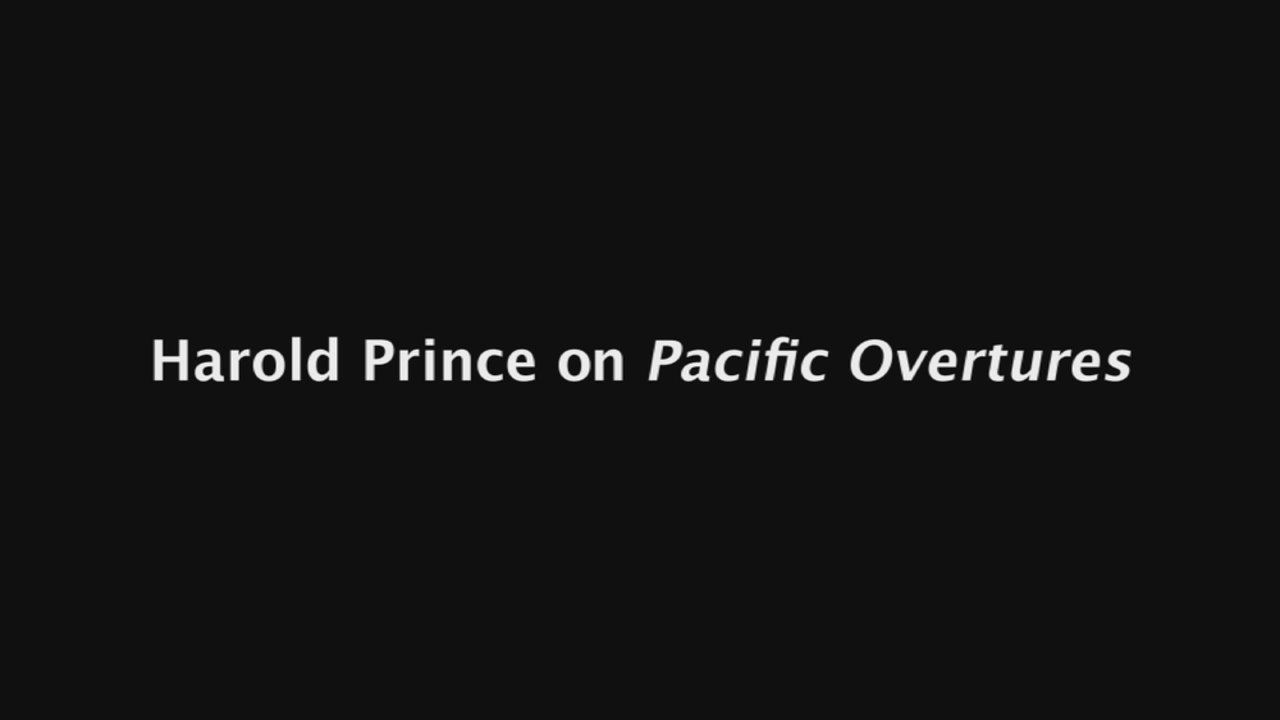 on Pacific Overtures