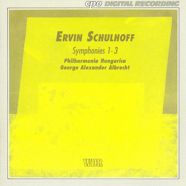 Schulhoff: Symphonies Nos. 1-3