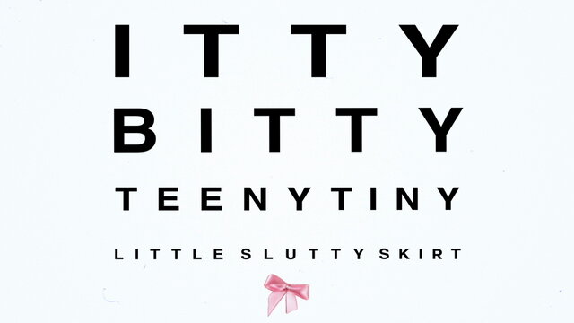 Itty Bitty (Lyric Video)