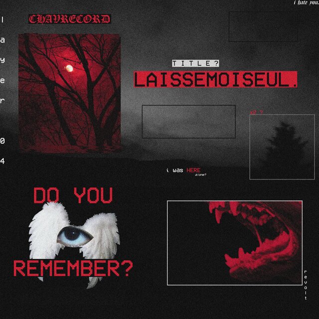 LAISSE MOI SEUL.