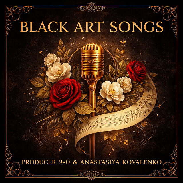 Cover art for album Black Art Songs by Producer 9-0, Anastasiya Kovalenko