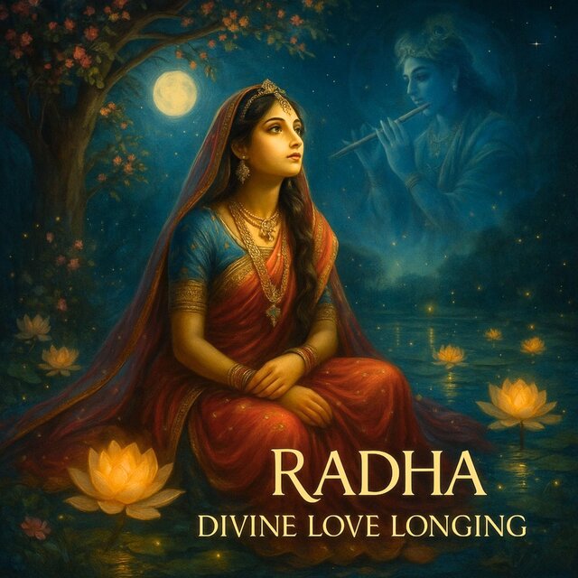 Radha Divine Love Longing