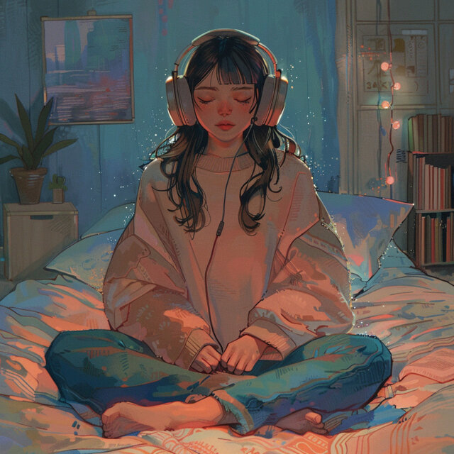Música Serena De Meditación Lofi Para Una Concentración Profunda