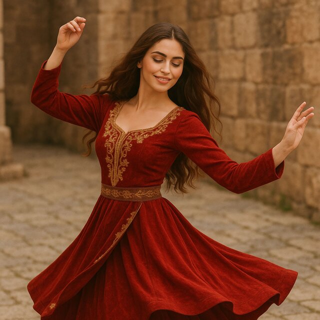 يا راقصة البستان