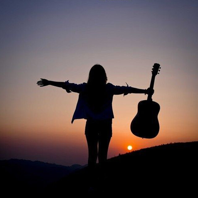 Golden Strings Guitar Dreams of Love and Eternity