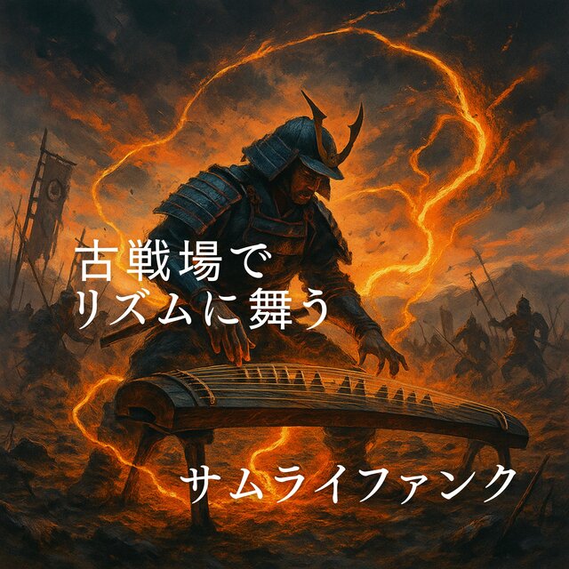 古戦場でリズムに舞うサムライファンク