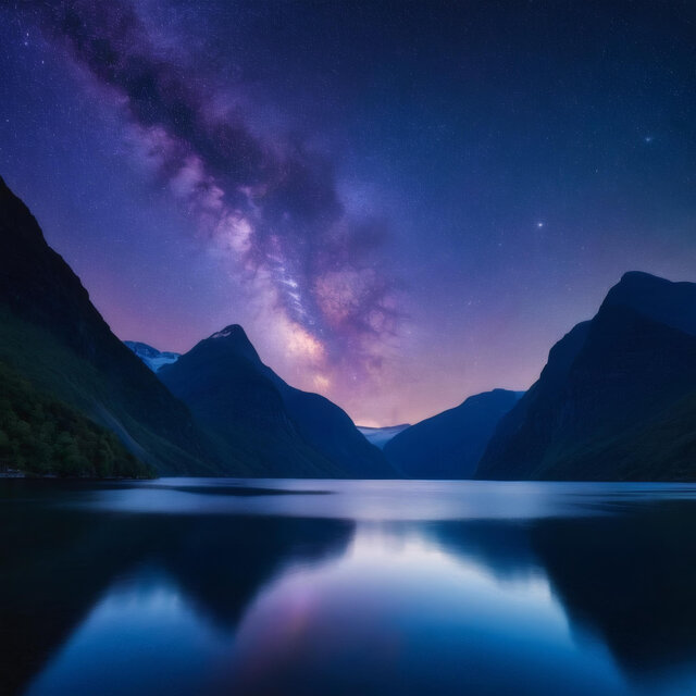 Starlit Fjords