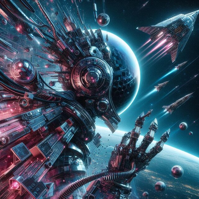 Futuristic Space Punk
