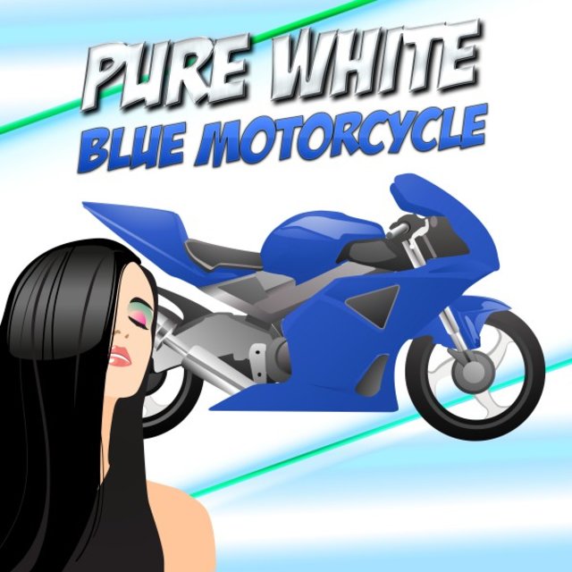Blue Motorcycle