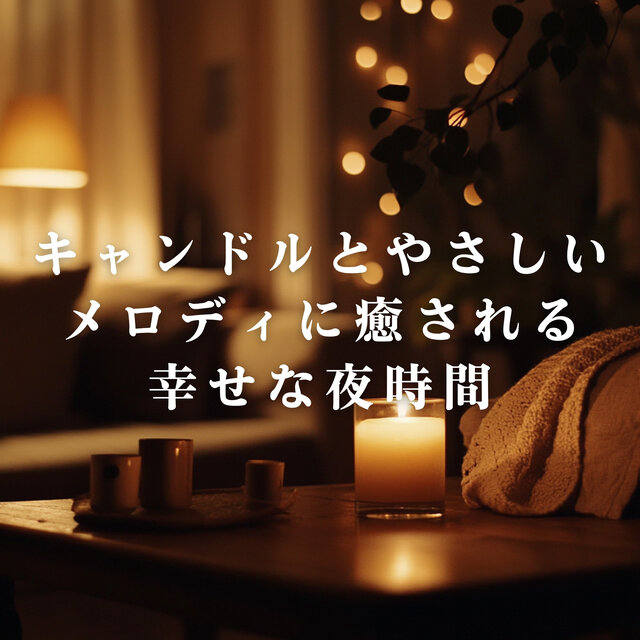 A Cozy Night with Candles and Gentle Melodies