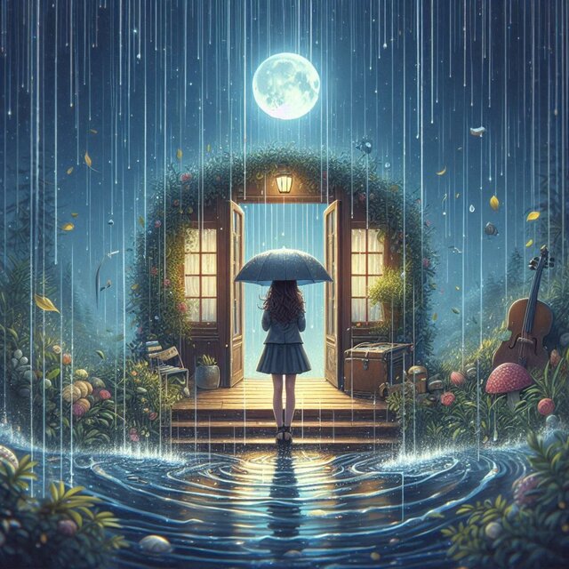 Pouring Rain to Sleep