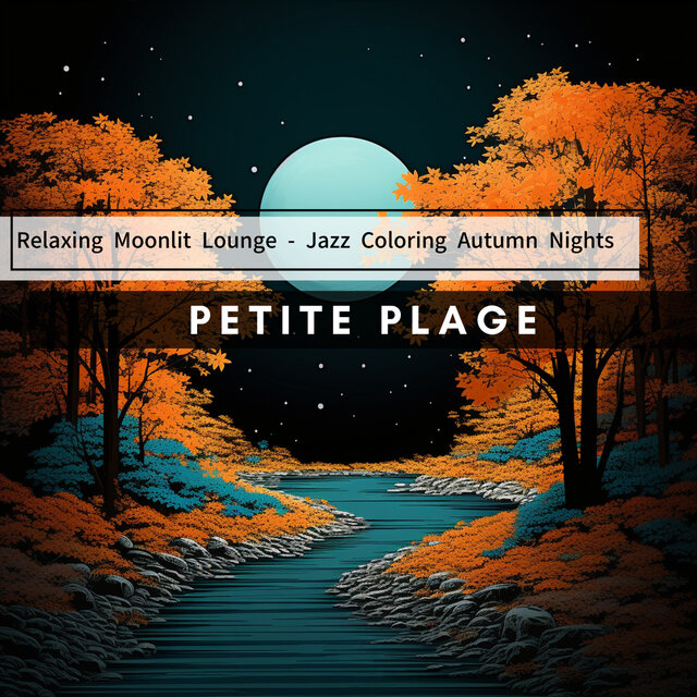 Relaxing Moonlit Lounge - Jazz Coloring Autumn Nights