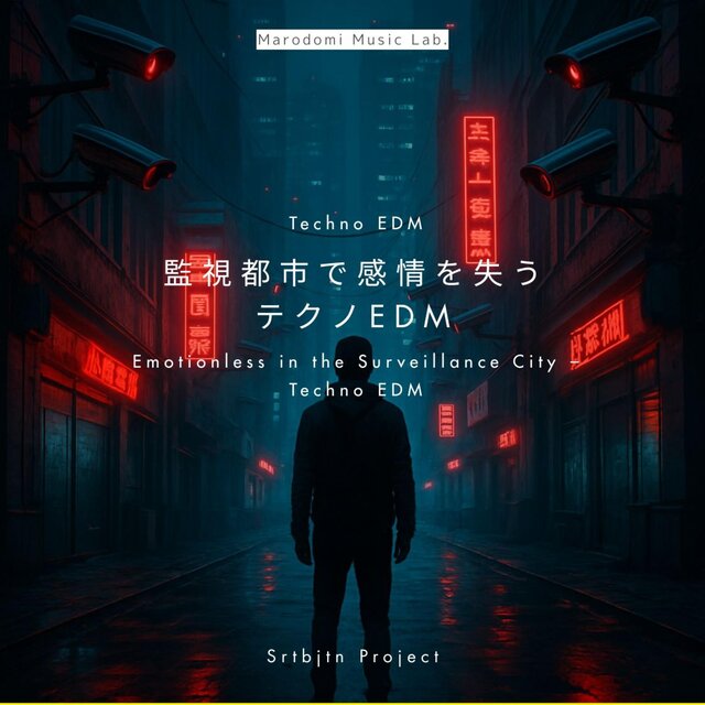 監視都市で感情を失うテクノEDM Emotionless in the Surveillance City – Techno EDM