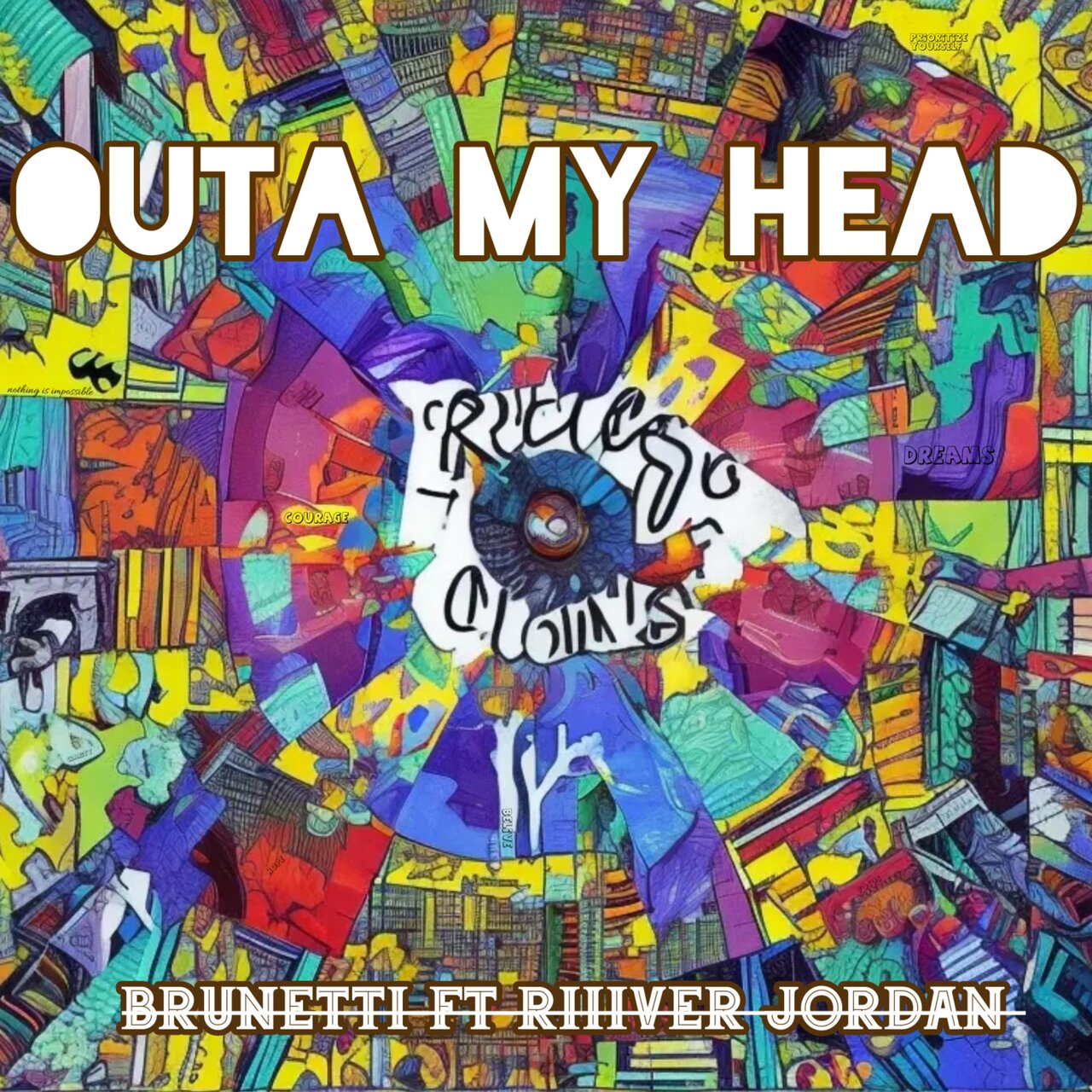 Brunetti - Outa My Head" (feat. RIIIVER JORDAN) [Single]