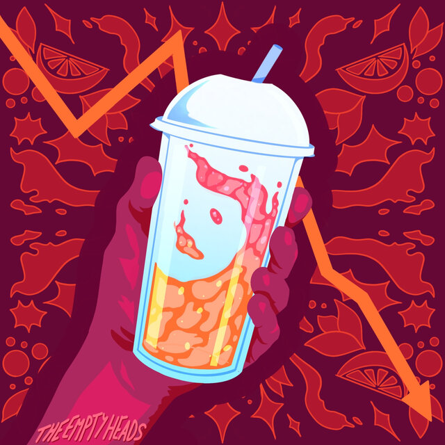 Cover art for album Frozen Drinks by The Empty Heads