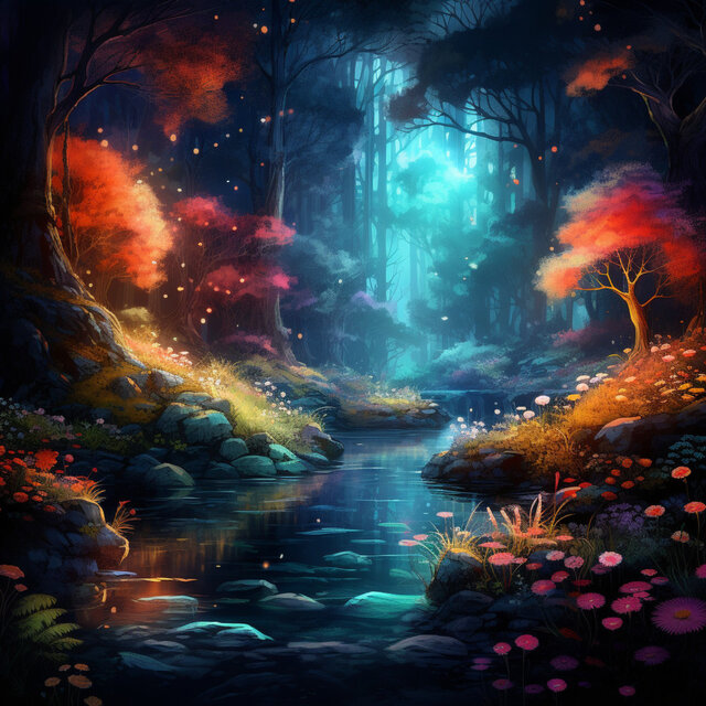 River's Meditation Melodies: Rhythms of Watery Meditation