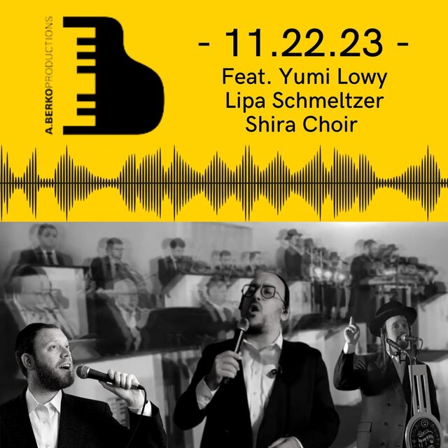 Wedding 11.22.23 Yumi Lowy, Lipa Schmeltzer & Shira Choir