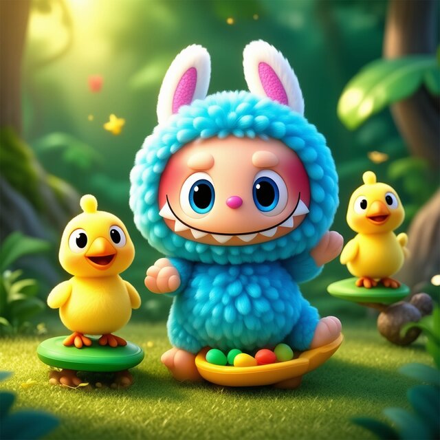 Ayam Kecil Sahabat Labubu