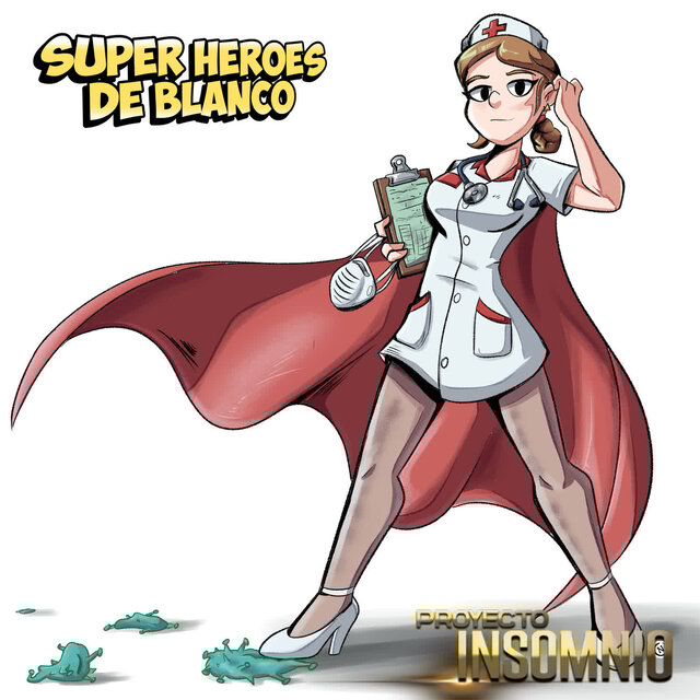 Super Héroes de Blanco