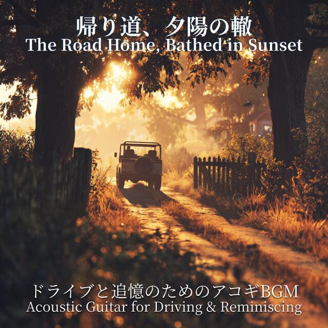 帰り道、夕陽の轍 - The Road Home, Bathed in Sunset ドライブと追憶のためのアコースティックギター｜Acoustic Guitar for Driving & Reminiscing