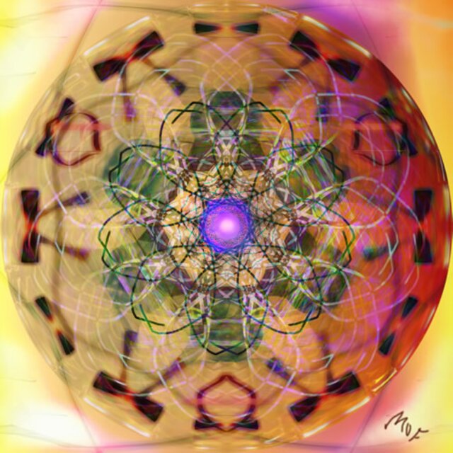 Cover art for album  by Music for M. D. Friedman's Visual Mantra Collection