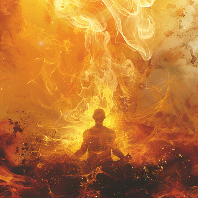 Binaural Fire Waves: Relaxation Serenity
