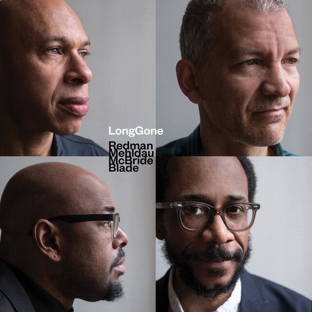 Cover art for album LongGone by Joshua Redman, Brad Mehldau, Christian McBride, Brian Blade
