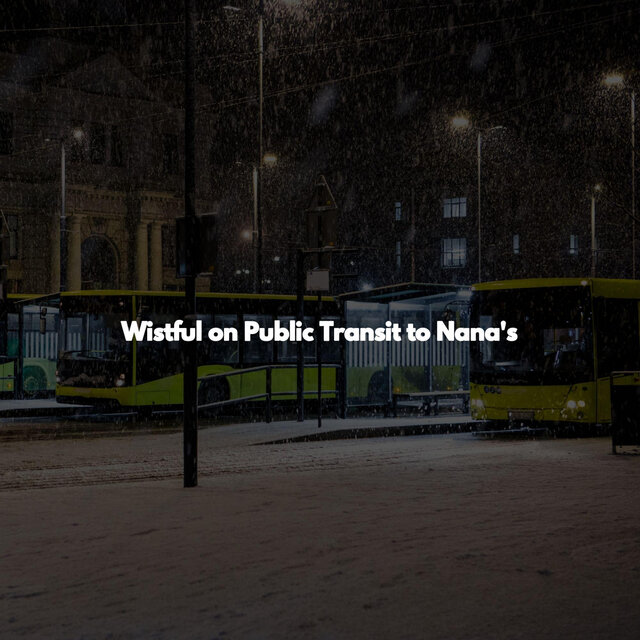 Wistful on Public Transit to Nana's