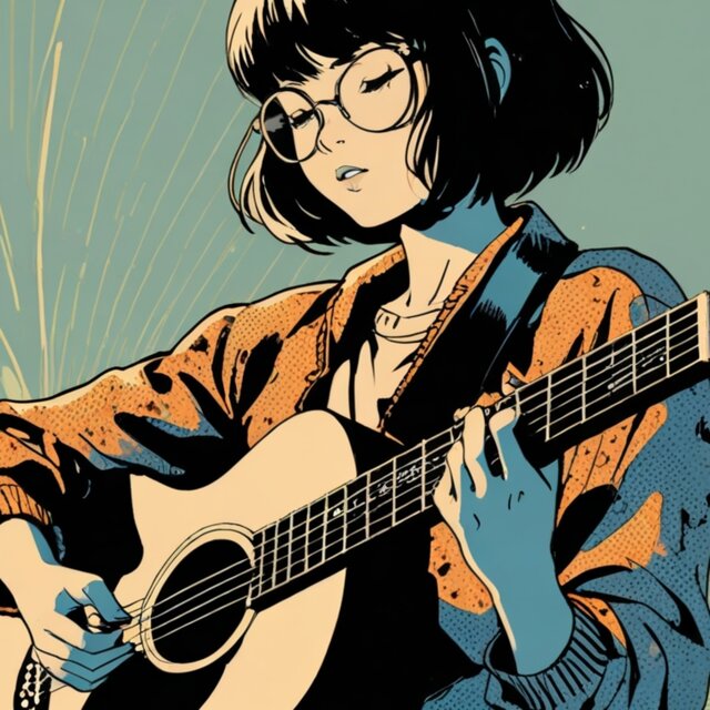 Night Chill Acoustic Guitar