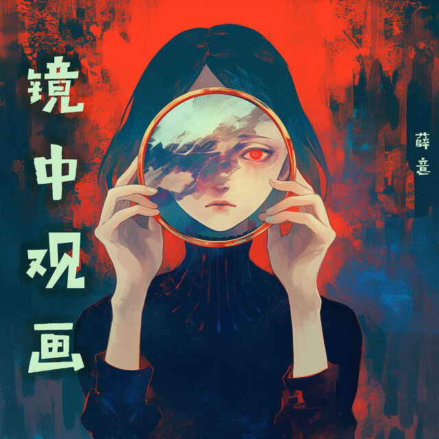 镜中观画