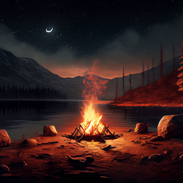 Camping  In The Guitar Sky