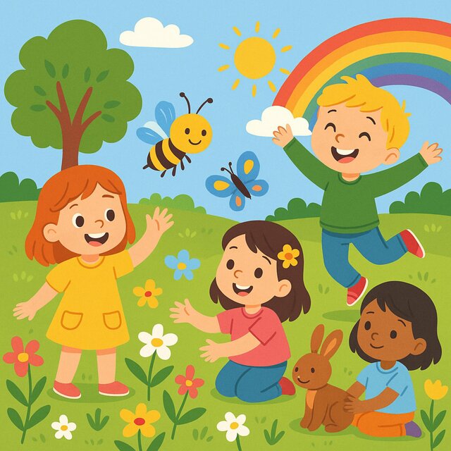 Frühling ist da! – Kinderlieder für den Frühling
