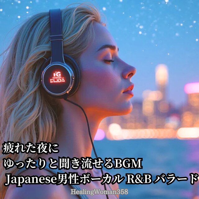 On a tired night BGM Japanese male vocal R&B ballad IV