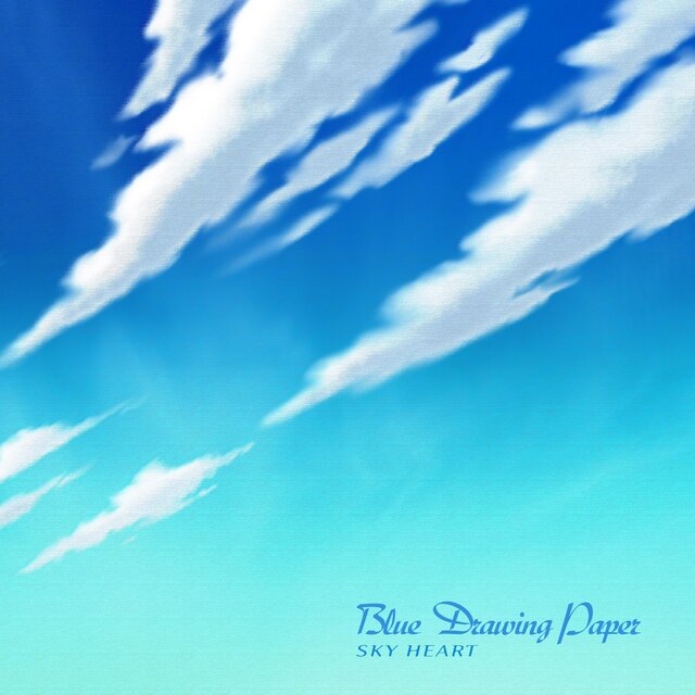 Blue Drawing Paper