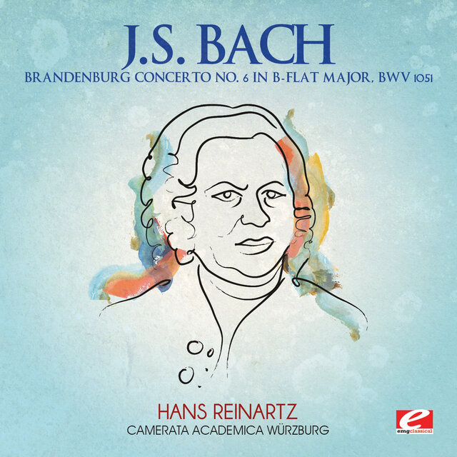 Cover art for album J.S. Bach: Brandenburg Concerto No. 6 in B-Flat Major, BWV 1051 (2012 Remaster) by Camerata Academica Würzburg