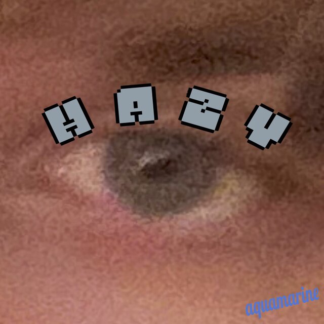 hazy