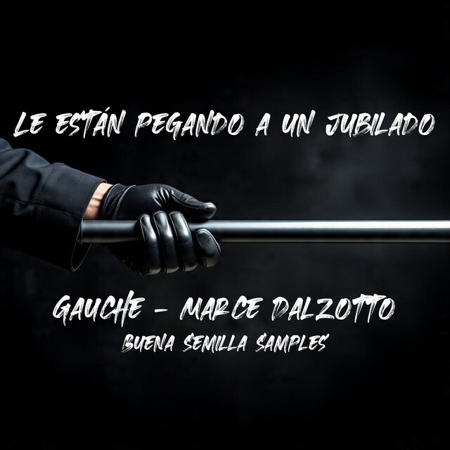 Le están pegando a un jubilado