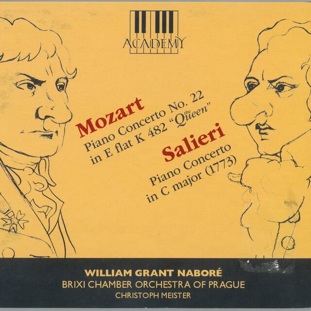 Mozart: Piano Concerto No. 22 in E-Flat Major K. 482 - Salieri: Keyboard Concerto in C Major