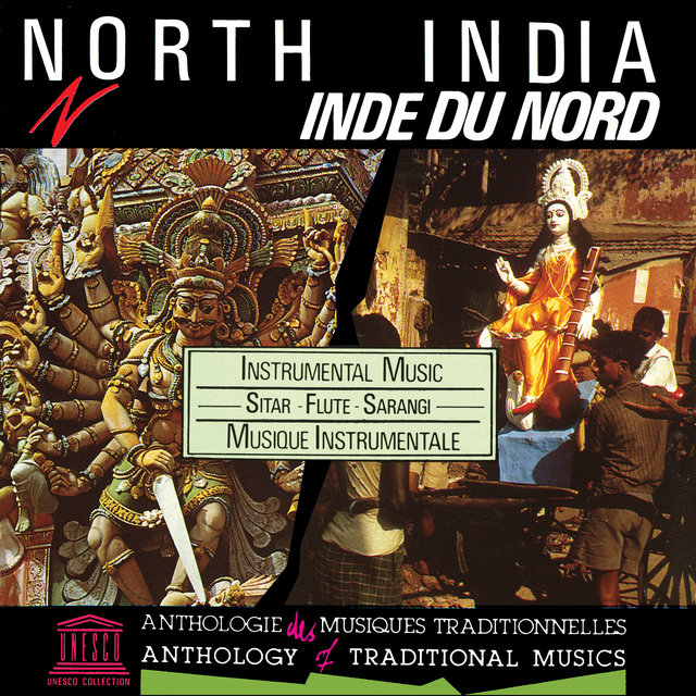 Cover art for album North India: Instrumental Music: Sitar, Flute, Sarangi by Various Artists